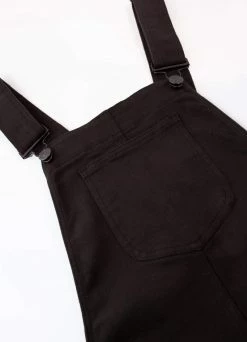 KOMODO Joy Organic Cotton Dungarees | Black Clothing 10 KOMODO Joy Organic Cotton Dungarees | Black Clothing