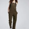 KOMODO Joy Organic Cotton Dungarees | Khaki Clothing