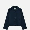 KOMODO Clothing Lotus Patches Organic Cotton Jacket | Navy