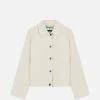 KOMODO Lotus Patches Organic Cotton Jacket | Off White Clothing