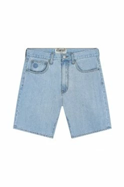 KOMODO Lyric Organic Cotton Denim Shorts | Light Blue