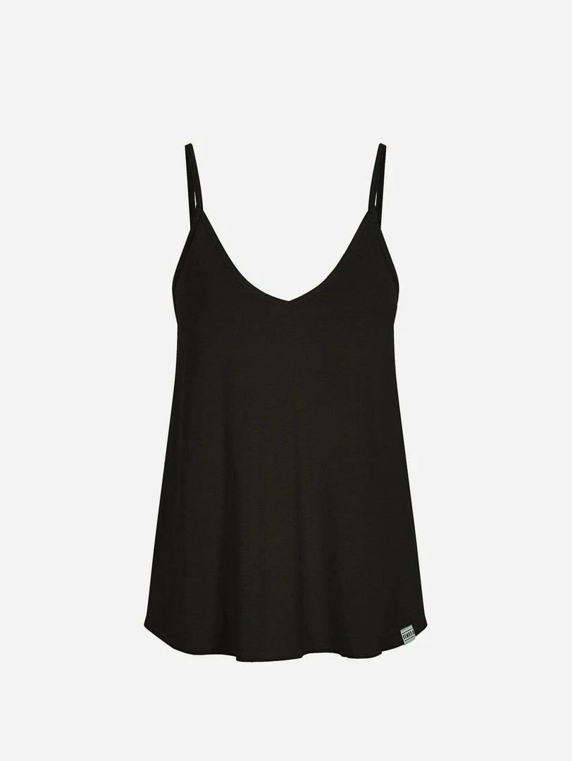 KOMODO Clothing Mandy Lenzing™ Modal Camisole Top | Black 3 KOMODO Clothing Mandy Lenzing™ Modal Camisole Top | Black