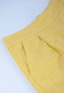 KOMODO Clothing Muni Organic Cotton & Linen Shorts | Straw