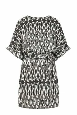 KOMODO Obi One Cupro Vegan Silk Dress | Off White