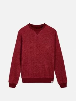 KOMODO Anton Women's Organic Cotton Melange Crewneck | Plum