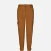 KOMODO Clothing Feather Organic Cotton Trousers | Bronze Brown