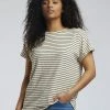 KOMODO Sunrise Hemp & Organic Cotton T-Shirt | Black Stripe