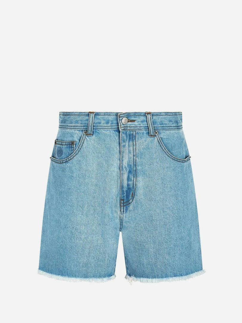 KOMODO Leilani Organic Cotton Denim Shorts | Light Blue Clothing 3 KOMODO Leilani Organic Cotton Denim Shorts | Light Blue Clothing