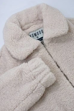 KOMODO Snow Rabbit Recycled Polyester Vegan Jacket | Warm Sand