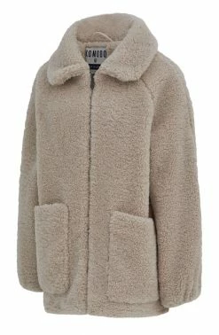 KOMODO Snow Rabbit Recycled Polyester Vegan Jacket | Warm Sand