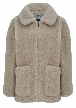 KOMODO Snow Rabbit Recycled Polyester Vegan Jacket | Warm Sand