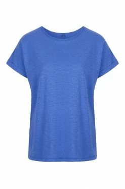 KOMODO Sunrise Hemp & Organic Cotton T-Shirt | Cobalt Blue Clothing