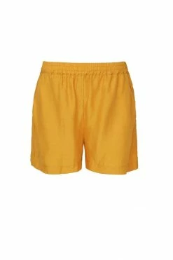 KOMODO Thana Cupro Loose Fitting Shorts | Ochre Clothing