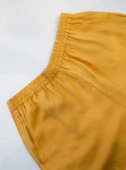 KOMODO Thana Cupro Loose Fitting Shorts | Ochre Clothing