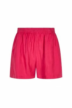 KOMODO Thana Cupro Vegan Silk Shorts | Fuchsia Pink