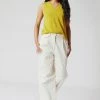 KOMODO Clothing Tiger Organic Cotton Trousers | Off White
