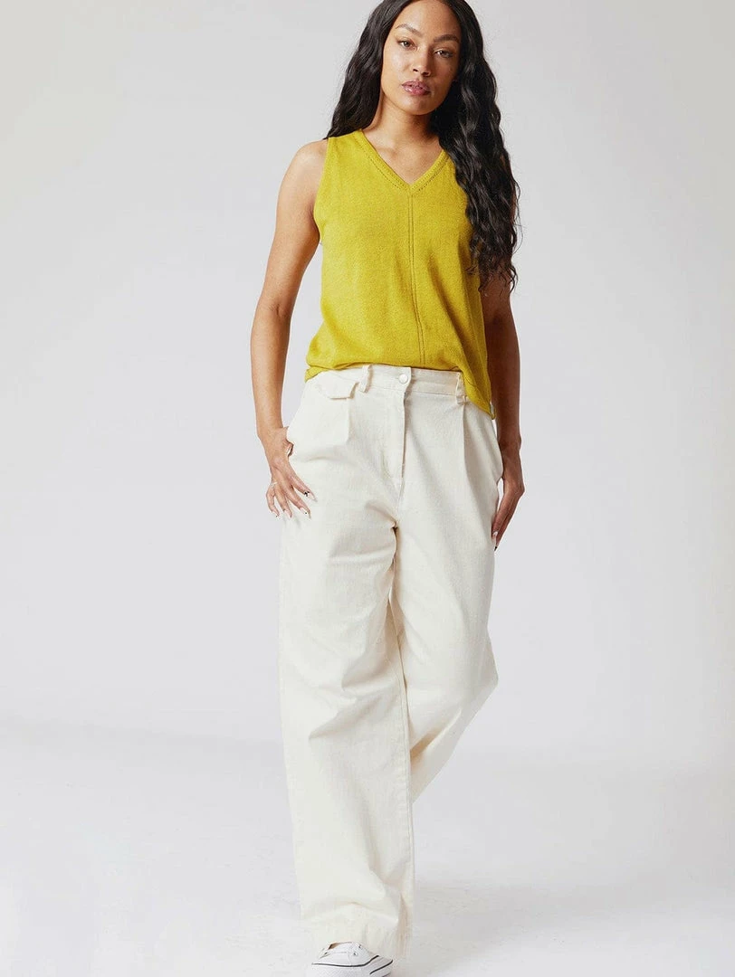 KOMODO Clothing Tiger Organic Cotton Trousers | Off White 3 KOMODO Clothing Tiger Organic Cotton Trousers | Off White