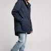 KOMODO Wilson Men's Organic Cotton Water Resistant Parka | Ink Clothing
