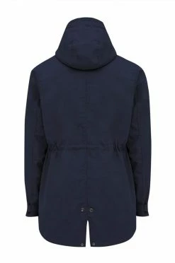 KOMODO Wilson Men's Organic Cotton Water Resistant Parka | Ink Clothing
