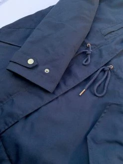 KOMODO Wilson Men's Organic Cotton Water Resistant Parka | Ink Clothing