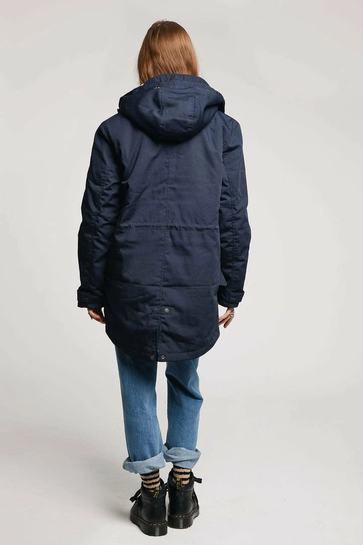 KOMODO Clothing Wilson Women's Women's Organic Cotton Water Resistant Parka | Ink 5 KOMODO Clothing Wilson Women's Women's Organic Cotton Water Resistant Parka | Ink