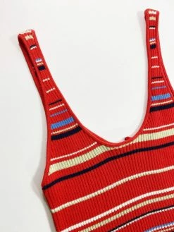 KOMODO Clothing Wisteria Organic Cotton Vest Top | Chilli Red 8 KOMODO Clothing Wisteria Organic Cotton Vest Top | Chilli Red