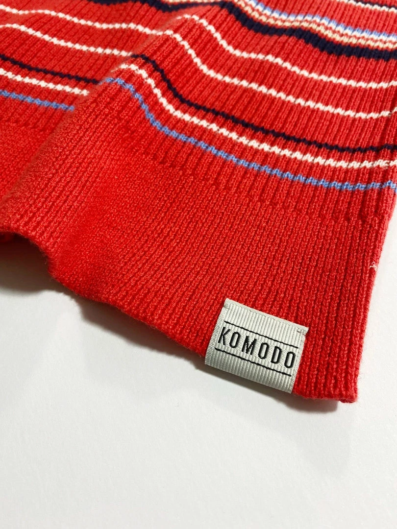 KOMODO Clothing Wisteria Organic Cotton Vest Top | Chilli Red 6 KOMODO Clothing Wisteria Organic Cotton Vest Top | Chilli Red