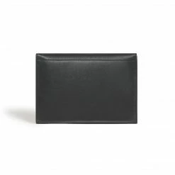LaBante London Bags Alder Vegan Leather Clutch Crossbody Bag | Black