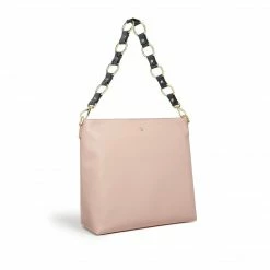 LaBante London Alstonia Vegan Leather Hobo Bag | Pink Nude
