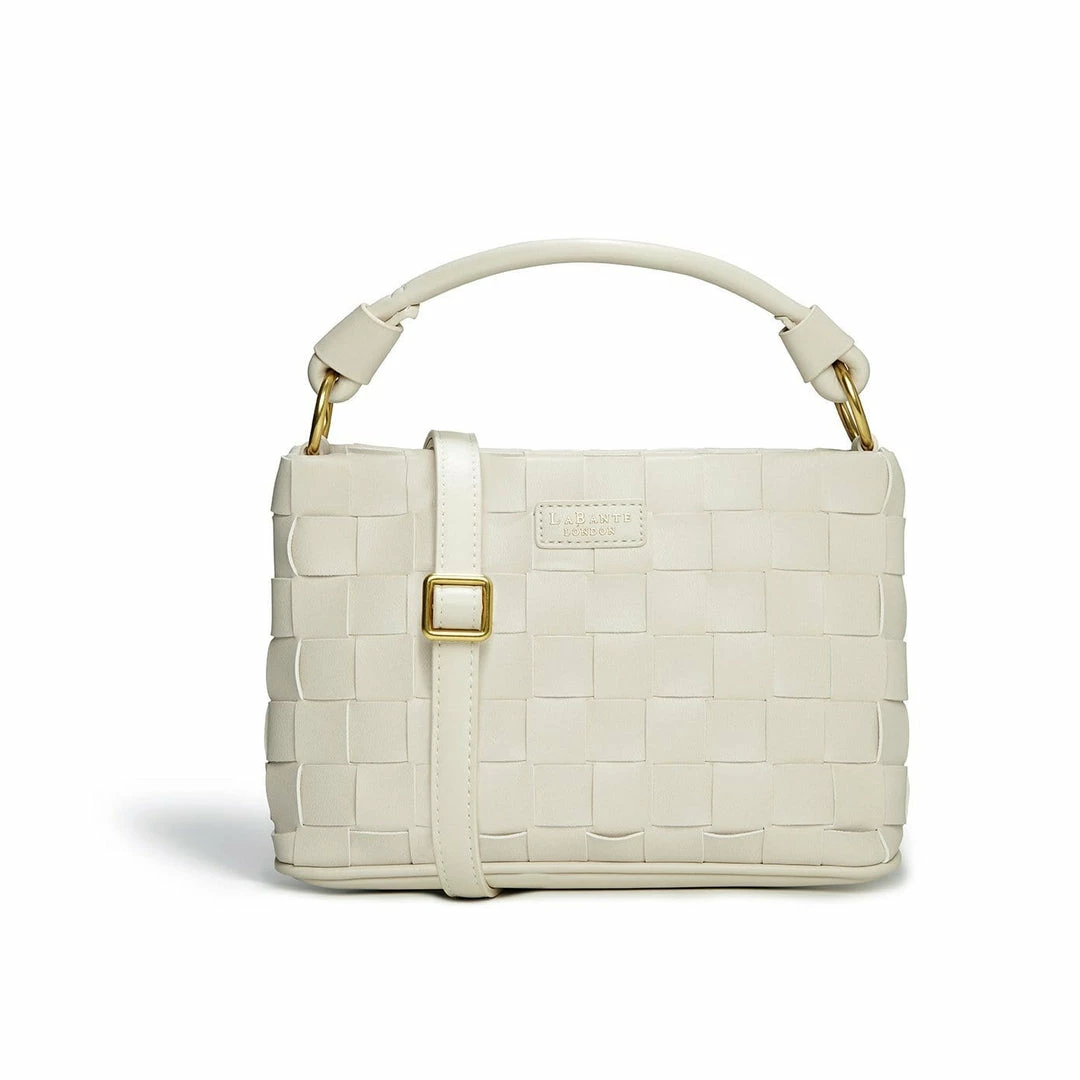 LaBante London Bella Vegan Leather Mini Crossbody Bag | White Bags 7 LaBante London Bella Vegan Leather Mini Crossbody Bag | White Bags