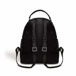 LaBante London Camberwell Quilted Vegan Leather Backpack | Black