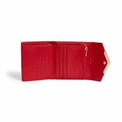 LaBante London Diana Vegan Leather Small Bifold Purse | Red