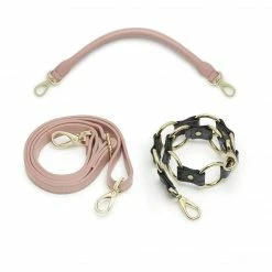 LaBante London Elm Vegan Leather Shoulder Bag | Pink Nude Bags