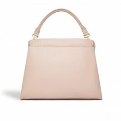 LaBante London Elm Vegan Leather Shoulder Bag | Pink Nude Bags