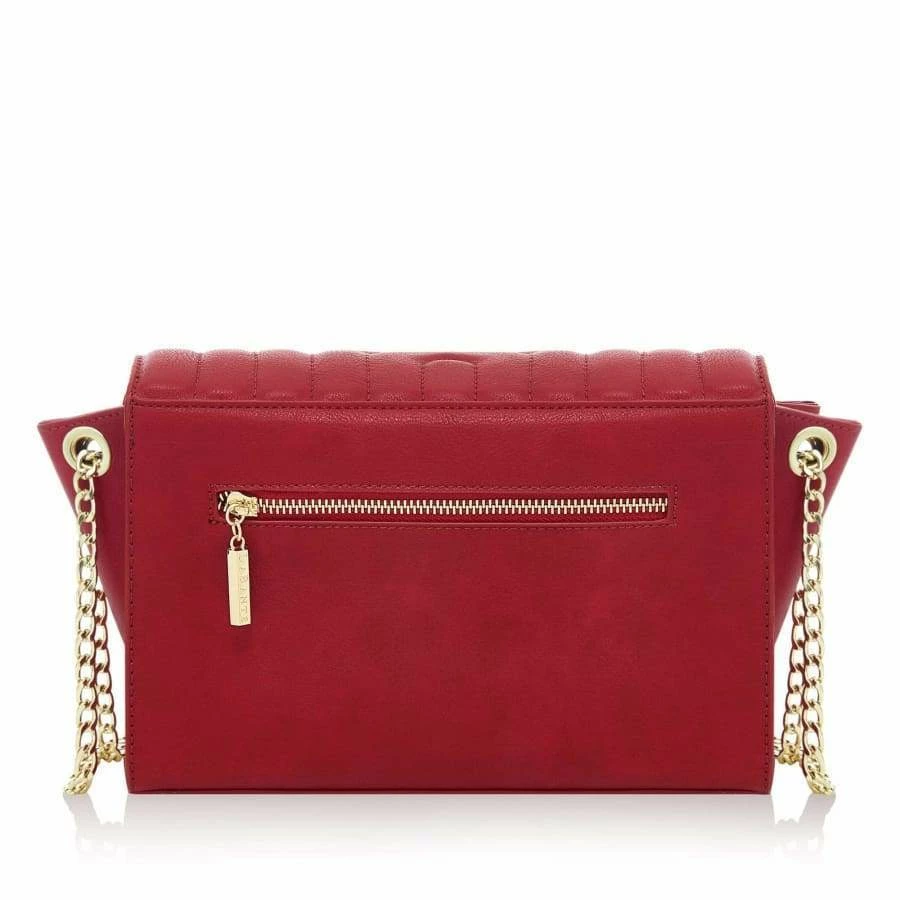 LaBante London Bags Kensington Vegan Leather Crossbody Bag | Red 6 LaBante London Bags Kensington Vegan Leather Crossbody Bag | Red
