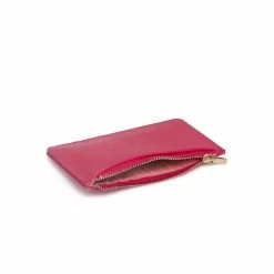 LaBante London Willow Vegan Leather Coin And Card Holder | Fuchsia