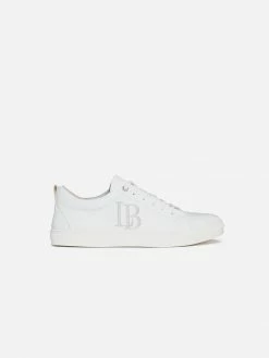 LaBante London Apple Leather Vegan Sneakers For Women | White Shoes