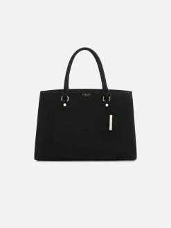 LaBante London Bags Aricia Vegan Leather Laptop Bag | Black