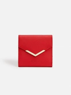 LaBante London Diana Vegan Leather Small Bifold Purse | Red