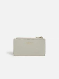 LaBante London Willow Vegan Leather Coin And Card Holder | Grey Accessories