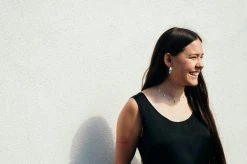 Little By Little Apple Nine Pip 925 Sterling Silver Necklace | 24ct Gold Plated