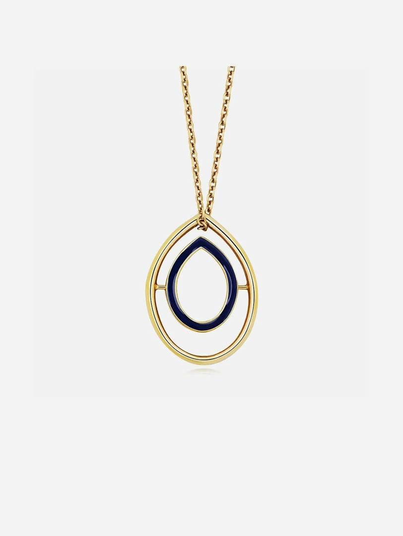 Little By Little Apple Pip 925 Sterling Silver Spinning Necklace | 24ct Gold Plated Accessories 3 Little By Little Apple Pip 925 Sterling Silver Spinning Necklace | 24ct Gold Plated Accessories