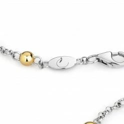 Little By Little Mustard Mixed Metal Chain Bracelet | Silver & 24ct Gold Plating 11 Little By Little Mustard Mixed Metal Chain Bracelet | Silver & 24ct Gold Plating