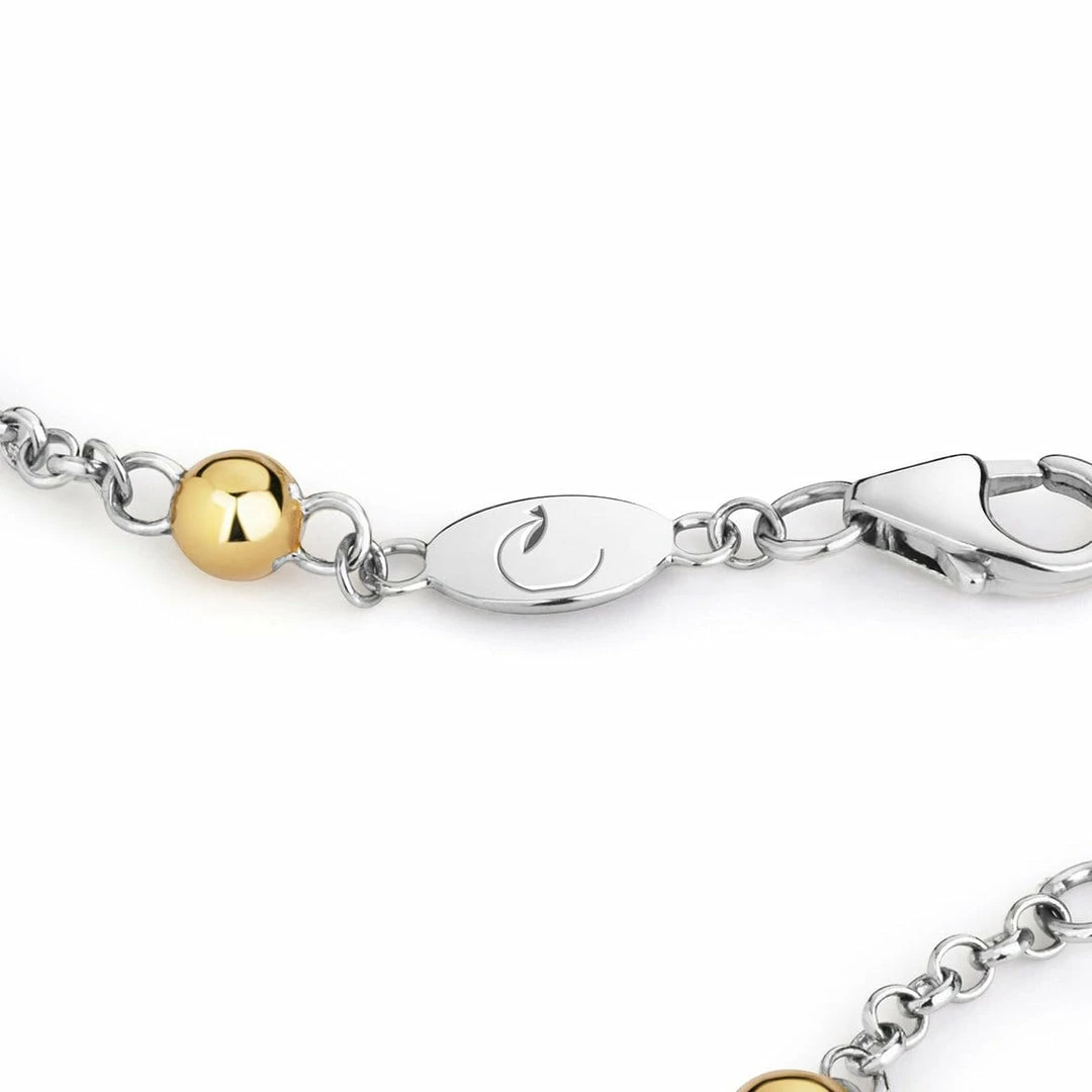 Little By Little Mustard Mixed Metal Chain Bracelet | Silver & 24ct Gold Plating 7 Little By Little Mustard Mixed Metal Chain Bracelet | Silver & 24ct Gold Plating