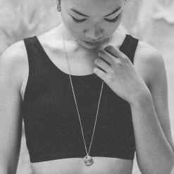 Little By Little Accessories Seville 925 Sterling Silver Dome Pendant