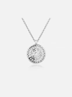 Little By Little Accessories Seville 925 Sterling Silver Dome Pendant