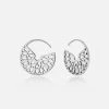 Little By Little Seville 925 Sterling Silver Hoop Earrings Accessories 1 Little By Little Seville 925 Sterling Silver Hoop Earrings Accessories