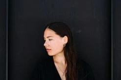 Little By Little Accessories Wedge 925 Sterling Silver Fan Necklace