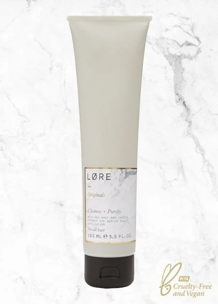 LØRE Originals Women's Vegan Gifts Under £30 Cleanse + Purify Vegan Shampoo | 165ml 4 LØRE Originals Women's Vegan Gifts Under £30 Cleanse + Purify Vegan Shampoo | 165ml