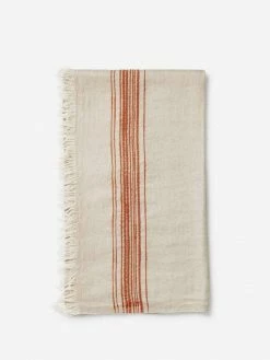 Lüks Linen Ceren Linen & Cotton Vegan Peshtemal | Ink Or Tan